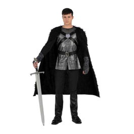 My Other Me Costume du Seigneur du Nord - Cape avec bretelles, tunique, ceinture, moufles et couvre-bottes Taille S