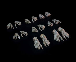 Four Horsemen Toy Design Mythic Legions: Skeletons of Necronominus Hands/Feet Pack