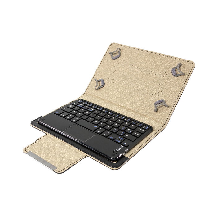Housse pour Tablette Talius CV-3005 Noir Gris Espagnol Qwerty Housse pour Tablette Talius CV-3005 Noir Gris Espagnol Qwerty