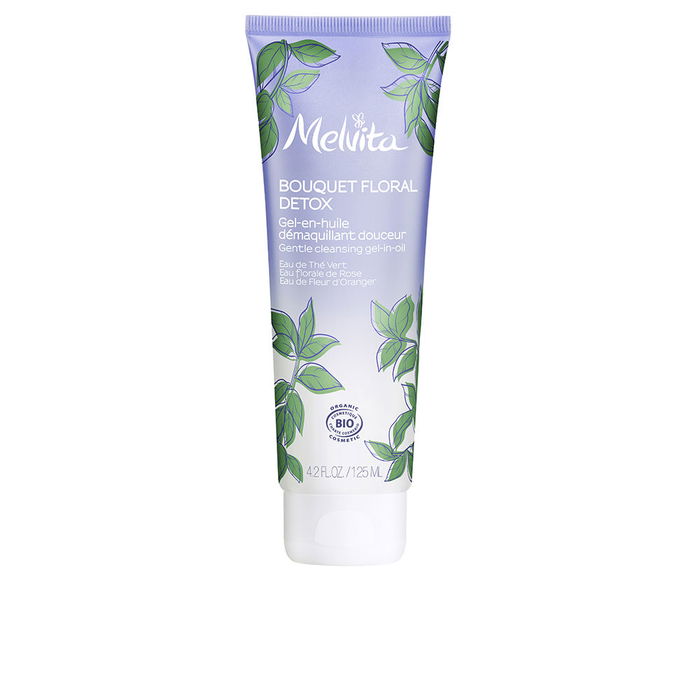 Melvita Gel Huile Démaquillante Bouquet Floral Bio 125 ml - Nettoyage Doux Visage & Yeux, Hydratant, Végan, Certifié Ecocert Melvita Gel Huile Démaquillante Bouquet Floral Bio 125 ml - Nettoyage Doux Visage & Yeux, Hydratant, Végan, Certifié Ecocert