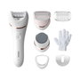 Philips Satinelle Advanced BRE730/10 - Épilateur électrique Rose et Blanc