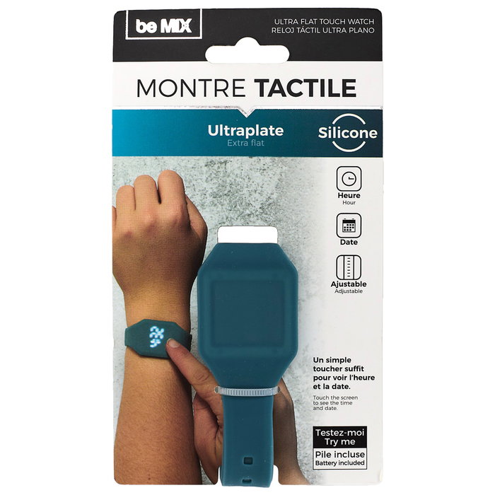 Be Mix Lot de 12 Montres à Bracelet en Silicone Lisse Be Mix Lot de 12 Montres à Bracelet en Silicone Lisse