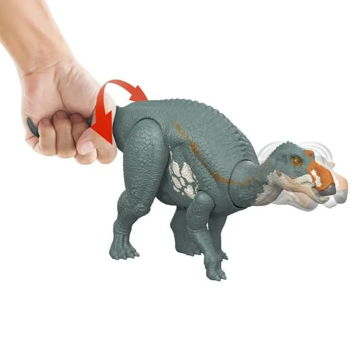 Jurassic World Maiasaura Figurine Articulée avec Attaque et Son JGC82
