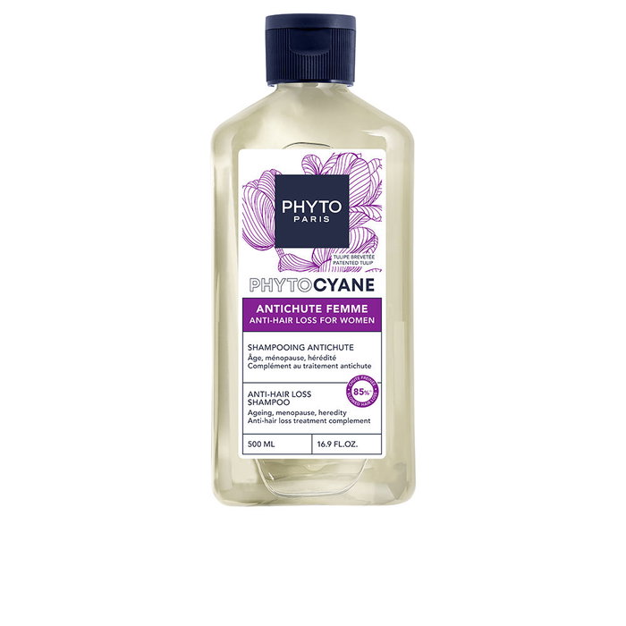 Phyto Shampoing anti-chute PHYTOCYANE pour femmes 500 ml Phyto Shampoing anti-chute PHYTOCYANE pour femmes 500 ml