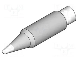 JBC TOOLS Pointe conique 0,6 mm avec élément de chauffage C210036