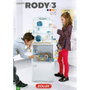 Zolux Rody3 trio Cage sur 3 étages - Bleu