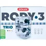 Zolux Rody3 trio - Cage à 3 étages pour hamster, souris et gerbille - Avec roues, tubes, biberon, gamelles et nid - 41 x 27 x 53 cm - Bleu