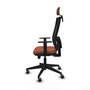 Piqueras Y Crespo Chaise de bureau Horna, mécanisme Sincro/Traslack, Marron/Noir
