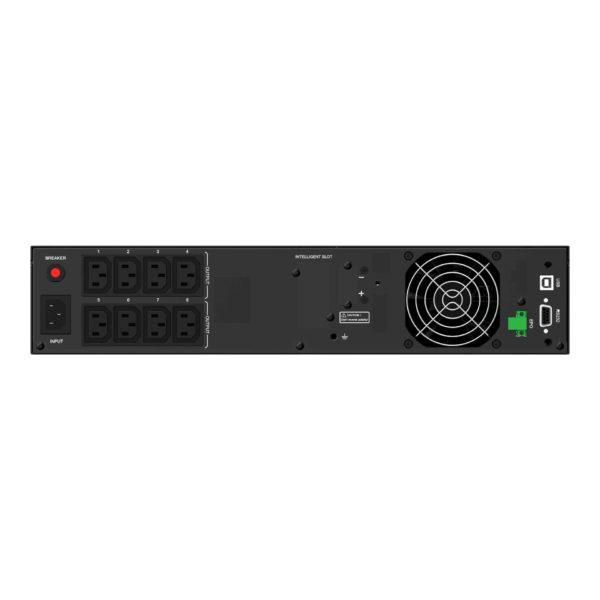 PowerWalker VI RLP - Onduleur Line-Interactive 2000VA/1400W - Format Rack 2U - Prise d'entrée C14 - 8 Sorties IEC - Sortie Sinusoïdale Pure - Gestion des Prises à Distance PowerWalker VI RLP - Onduleur Line-Interactive 2000VA/1400W - Format Rack 2U - Prise d'entrée C14 - 8 Sorties IEC - Sortie Sinusoïdale Pure - Gestion des Prises à Distance