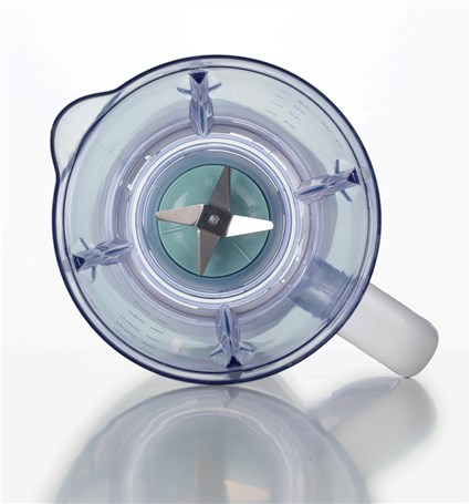 Ariete 576/04 Blender Batidora de Vaso Breakfast Blanc avec 4 lames en acier inoxydable, 2 vitesses et fonction Pulse