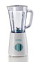 Ariete 576/04 Blender Batidora de Vaso Breakfast Blanc avec 4 lames en acier inoxydable, 2 vitesses et fonction Pulse