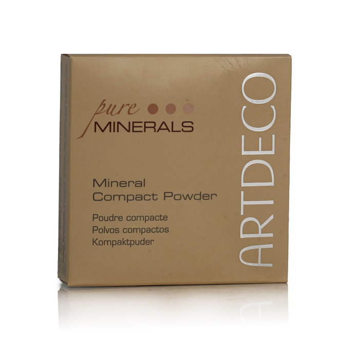 ArtDeco Poudre compacte minérale matifiante 05 Ivoire Équitable, rechargeable, 9 g