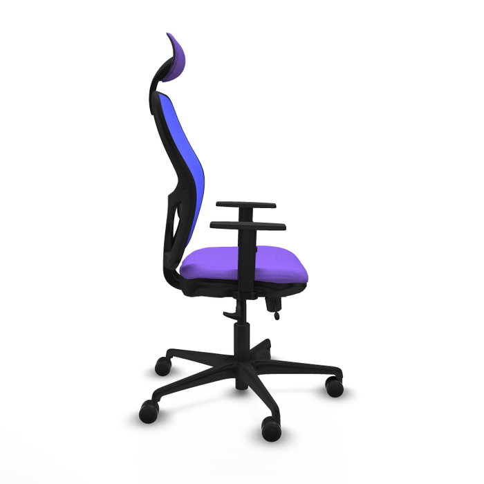 Piqueras y Crespo Chaise de Bureau Jorquera Lila et Bleu Piqueras y Crespo Chaise de Bureau Jorquera Lila et Bleu