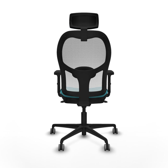 Piqueras y Crespo Chaise de Bureau Jorquera Turquoise avec Appui-tête Piqueras y Crespo Chaise de Bureau Jorquera Turquoise avec Appui-tête