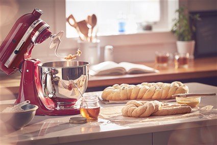 Kitchenaid KSM175PS EER Robot Cuiseur Artisan 4,8 L en Acier Inoxydable avec Accessoires - Rouge Kitchenaid KSM175PS EER Robot Cuiseur Artisan 4,8 L en Acier Inoxydable avec Accessoires - Rouge