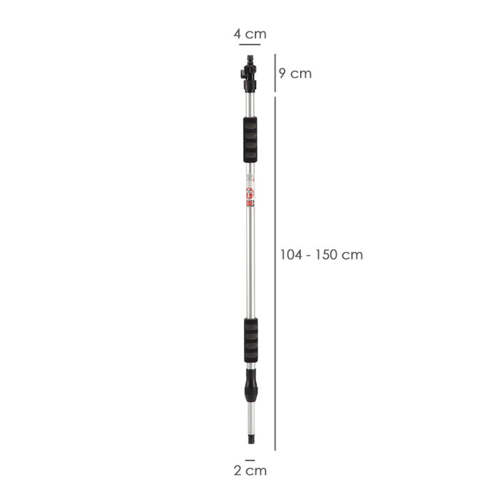 WOLFPACK LINEA PROFESIONAL Manche en aluminium extensible pour brosse lavacoches