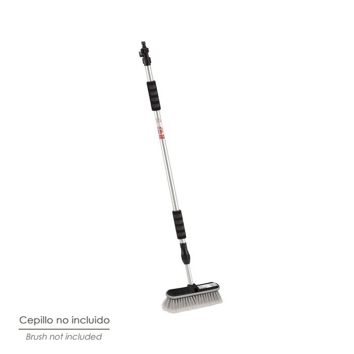 WOLFPACK LINEA PROFESIONAL Manche en aluminium extensible pour brosse lavacoches