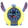 LEXIBOOK Reveil Educatif et Veilleuse Disney Stitch avec 18 Melodies, Contes, Lumieres et Entraineur du Sommeil - Version Anglaise