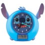 LEXIBOOK Reveil Educatif et Veilleuse Disney Stitch avec 18 Melodies, Contes, Lumieres et Entraineur du Sommeil - Version Anglaise