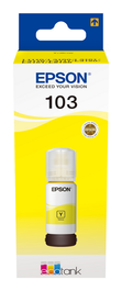 Epson Cartouche d'encre Jaune C13T00S44A (Taille 103)