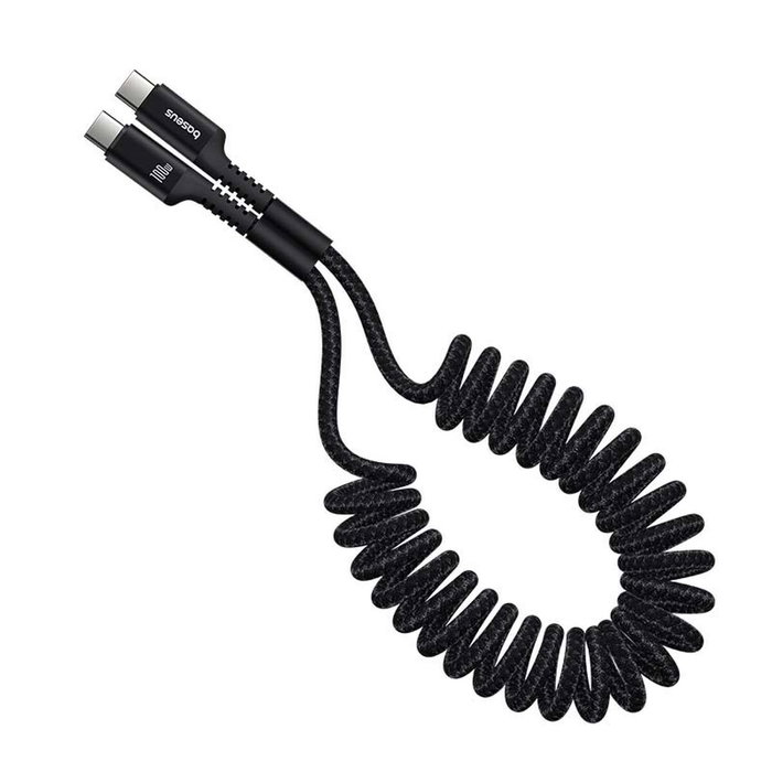 Baseus Câble USB-C vers USB-C Noir 1 m Baseus Câble USB-C vers USB-C Noir 1 m