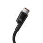 Baseus Câble USB-C vers USB-C Noir 1 m