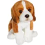 Gipsy Toys Peluche Chien Beagle Réaliste Assis, 25 cm - GIPSY TOYS