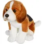 Gipsy Toys Peluche Chien Beagle Réaliste Assis, 25 cm - GIPSY TOYS