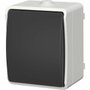 Aquatop Interrupteur va-et-vient IP54 Gris