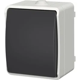 Aquatop Interrupteur va-et-vient IP54 Gris