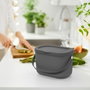 Rotho Poubelle de recyclage Anthracite