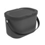 Rotho Poubelle de recyclage Anthracite