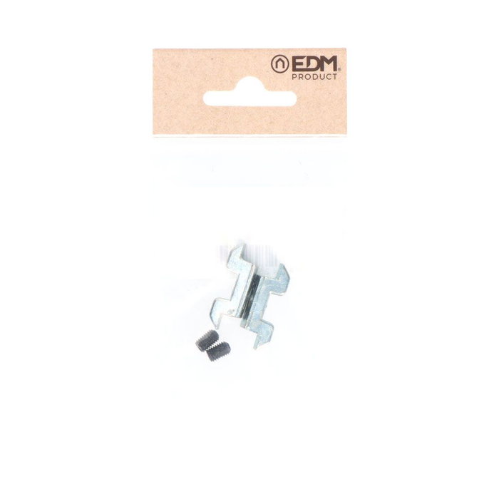 Edm Contre-verrou modèle 6819-05 en zamak, finition zincée, pack de 2