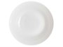 Vivalto Assiette Creuse Lisse Opal 20 cm Blanc – Passe au Lave-Vaisselle et Micro-Ondes (Set de 24)