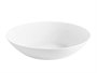Vivalto Assiette Creuse Lisse Opal 20 cm Blanc – Passe au Lave-Vaisselle et Micro-Ondes (Set de 24)