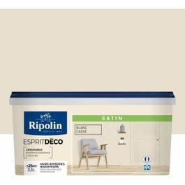 Ripolin Peinture murale blanc cassé satiné - 2,5 L