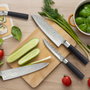 Richardson Sheffield Couteau de Cuisine Katana, Acier Inoxydable, 20,5 cm, 6 Unités