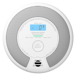X-Sense Détecteurs de fumée et de monoxyde de carbone SC07 / ZASXS00150WEU Blanc, gris
