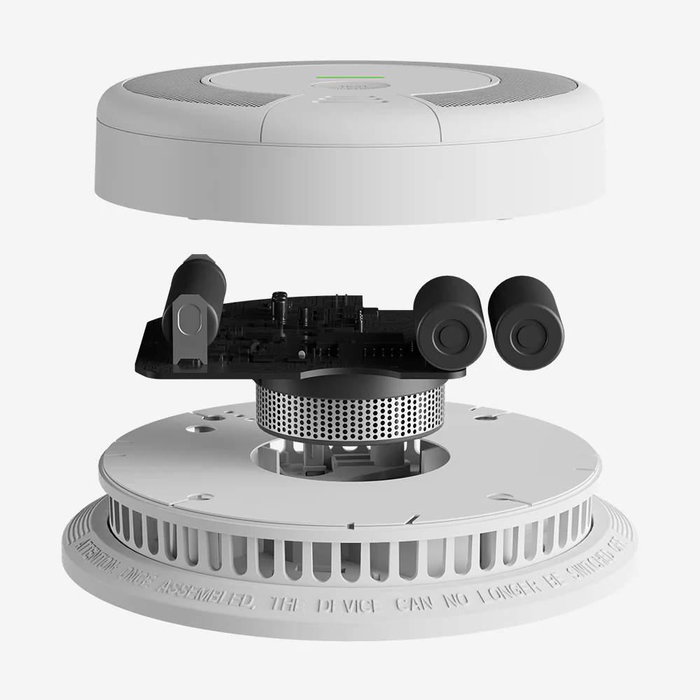 X-Sense Détecteurs de fumée et de monoxyde de carbone SC07 / ZASXS00150WEU Blanc, gris