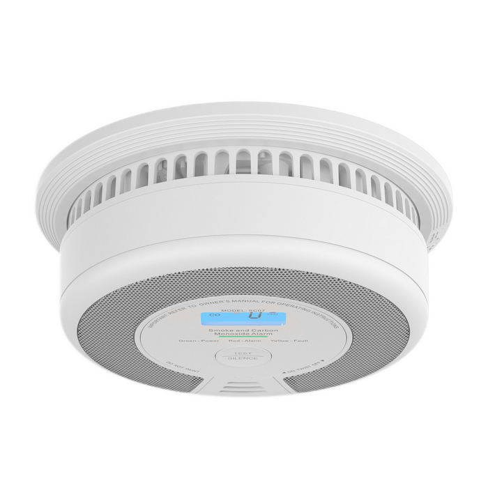 X-Sense Détecteur de fumée et de monoxyde de carbone SC07 / ZASXS00150WEU - Blanc