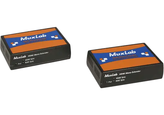 MUXLAB Kit Émetteur-Récepteur HDMI IR HDBaseT 4K Extenseur de Signal jusqu'à 100 m