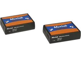 MUXLAB Kit Émetteur-Récepteur HDMI IR HDBaseT 4K Extenseur de Signal jusqu'à 100 m