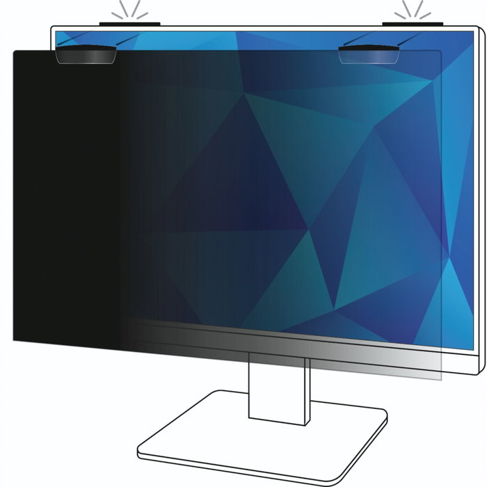 3M Filtre de confidentialité COMPLY™ magnétique pour moniteur 23in 16:9 PF230W9EM