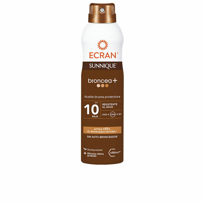 Ecran Sunnique Broncea+ Huile en Brume SPF10 250 ml Ecran Sunnique Broncea+ Huile en Brume SPF10 250 ml