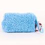 Cerdá Nécessaire de voyage avec motif Stitch et finition borreguillo, Bleu