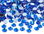 Innspiro Gemmes acryliques bleues cercle 10mm 2000u.