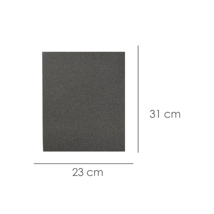 WOLFPACK LINEA PROFESIONAL Papier abrasif fer Maurer grain 3, pack de 10 plis WOLFPACK LINEA PROFESIONAL Papier abrasif fer Maurer grain 3, pack de 10 plis
