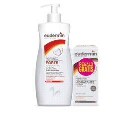 Eudermin Lait Corporel Forte 400 ml - Soin hydratant intense pour peaux sèches, à l'urée et acide hyaluronique