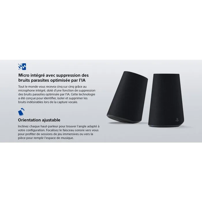 Sony Computer Entertainment Haut-parleurs PS5 sans fil PULSE Elevate Sony Computer Entertainment Haut-parleurs PS5 sans fil PULSE Elevate