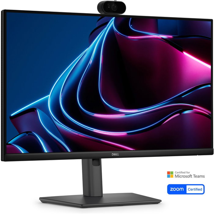 Dell P2426HEV Moniteur Professionnel 23.8" Full HD IPS USB-C Hub Webcam Certifié Teams Zoom